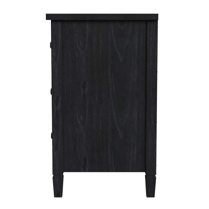 Butler Specialty Flagstaff 3-Drawer Dresser, Black