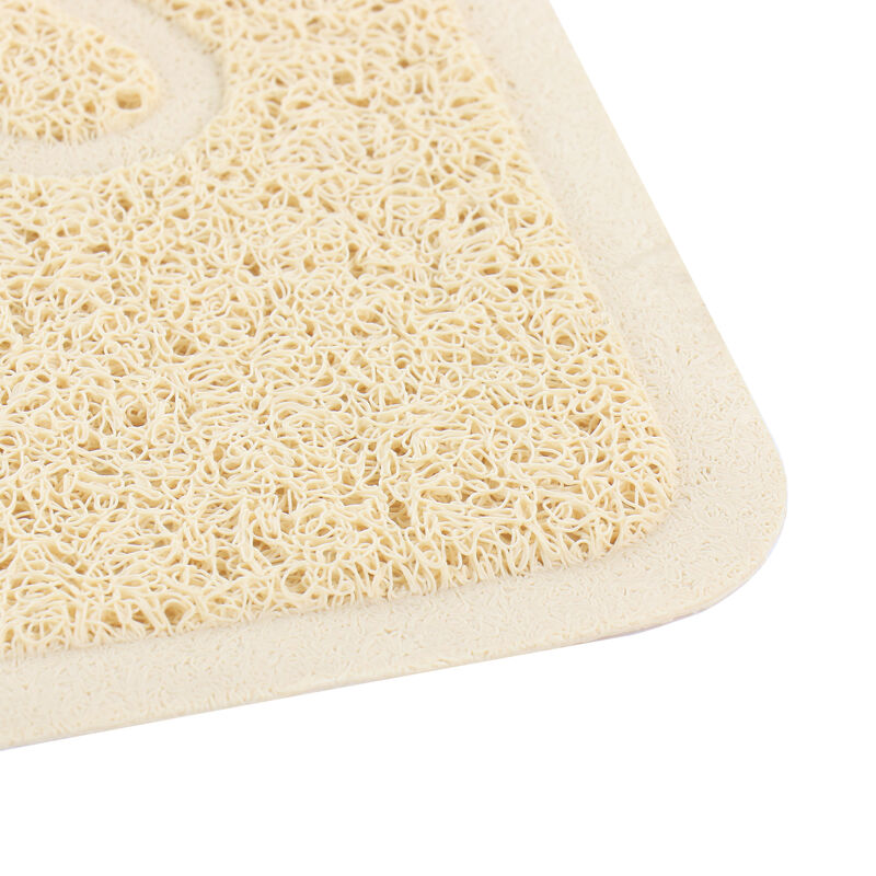 Gibson Everyday Pet Elements 18.5 x 13.78 Inch Cat Silhouette Placemat in Tan