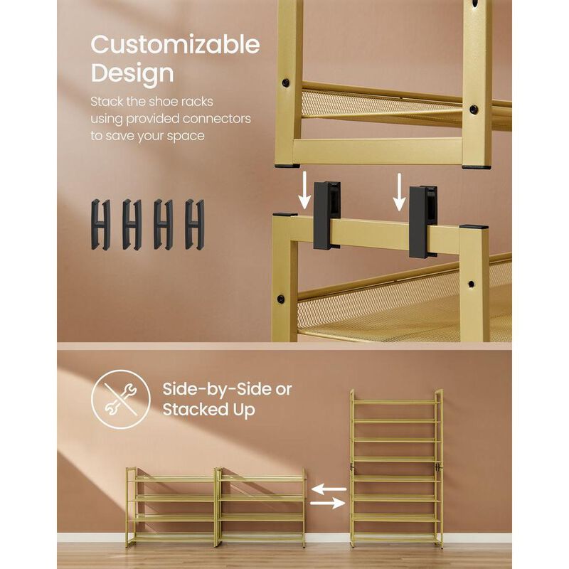 Shoe Rack for Organized Footwear Storage and Easy Access