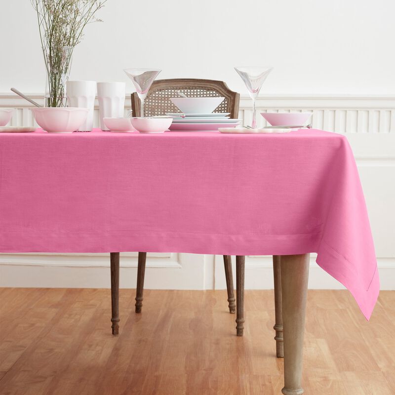 Solino Home 100% Pure Linen Tablecloth 60 x 120 Inch | Fete
