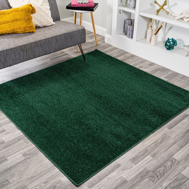 Haze Solid Low Pile Area Rug