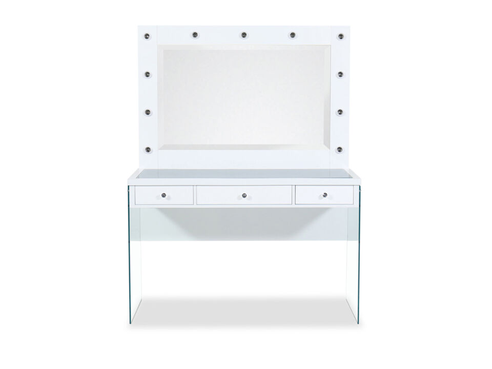 Jacey Vanity Table and Mirror