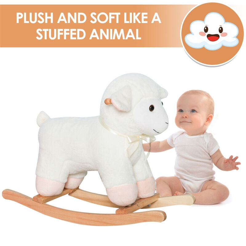 Baby Rocking Horse Sturdy & Safe Ride-On Toy for Toddlers and Young Children