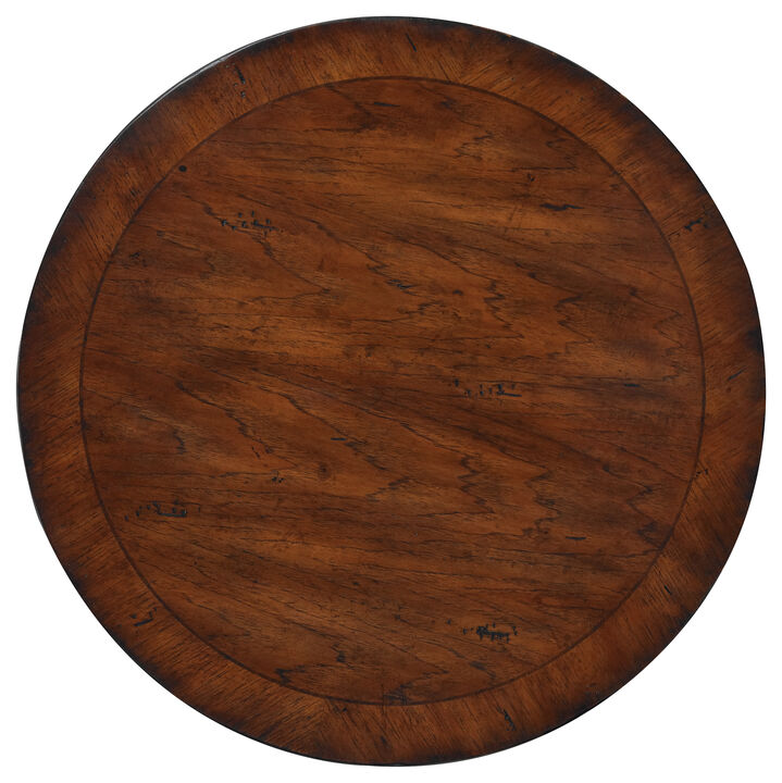 Round Pedestal Accent Table