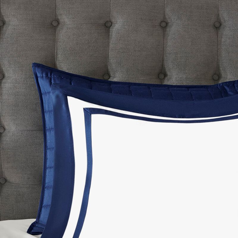 Gracie Mills Isiah 8-Piece Soft Brushed Microfiber Comforter and Quilt Set