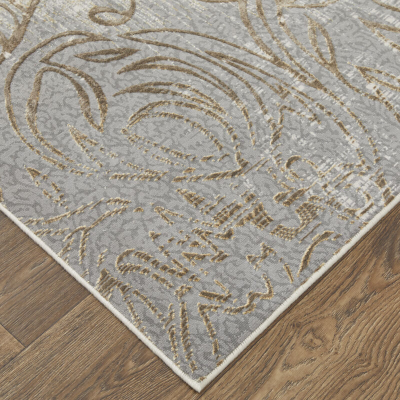 Celene 39L1F Silver/Tan/Gray 3'9" x 5'7" Rug