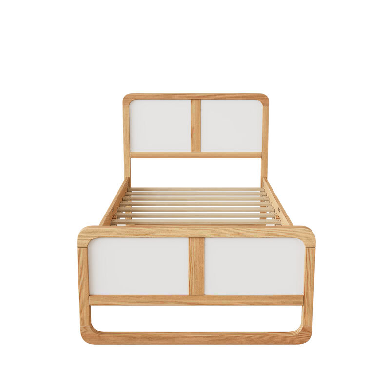 Merax Solid Wood Platform Bed