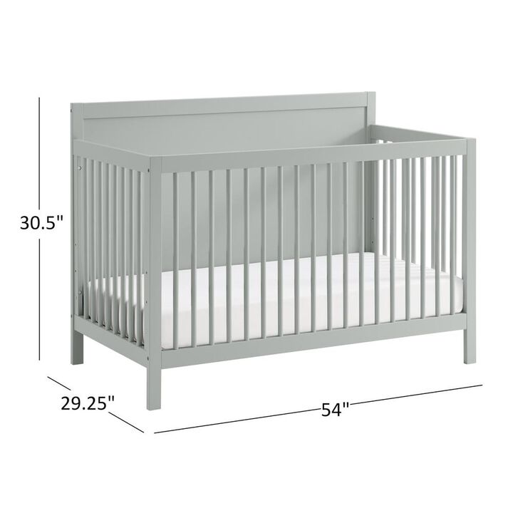 Oxford Baby Soho Baby Essential 4 In 1 Panel Crib Grey