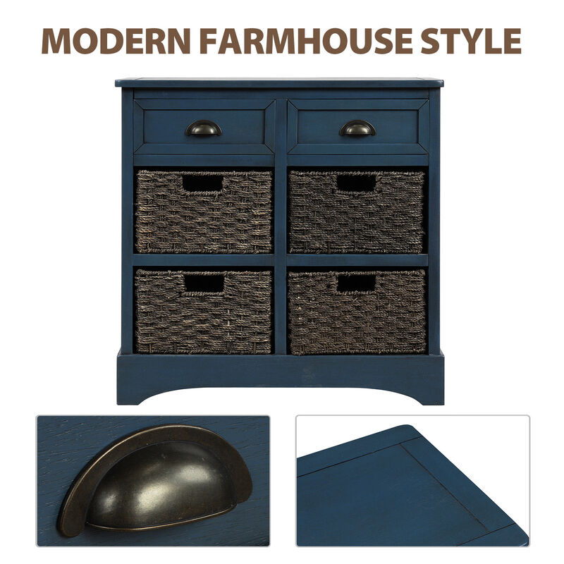 Merax Cabinet with Two Drawers