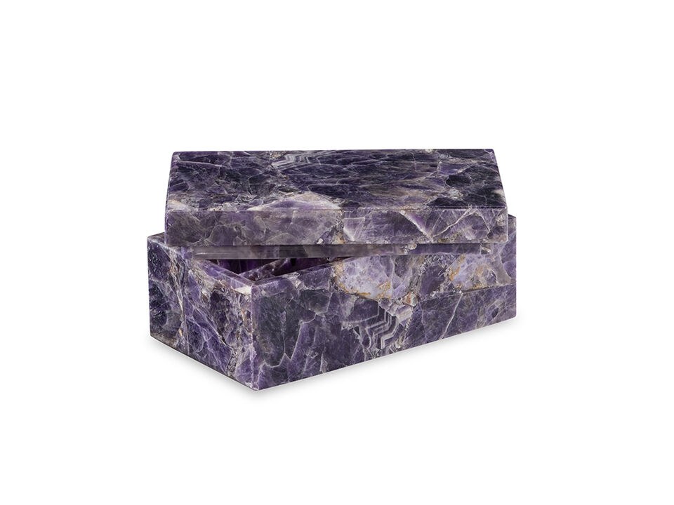 Small Amethyst Box