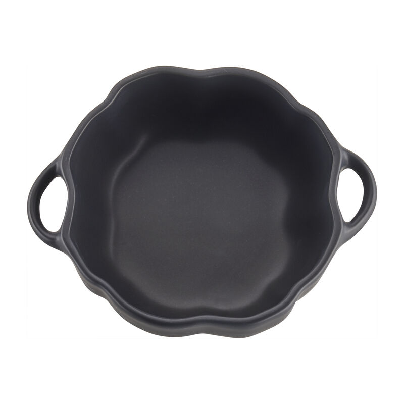 Staub Ceramic 24-oz Pumpkin Cocotte - Matte Black
