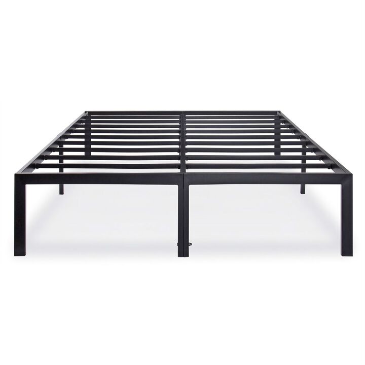 Hivvago King size Sturdy Metal Platform Bed Frame   Holds up to 2,200 lbs