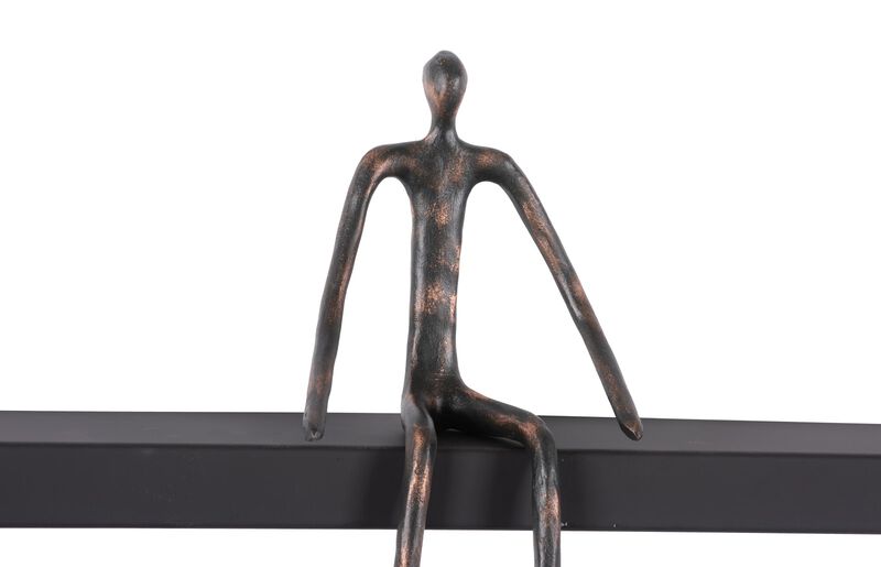 Moveable Man on Shelf, Sitting A