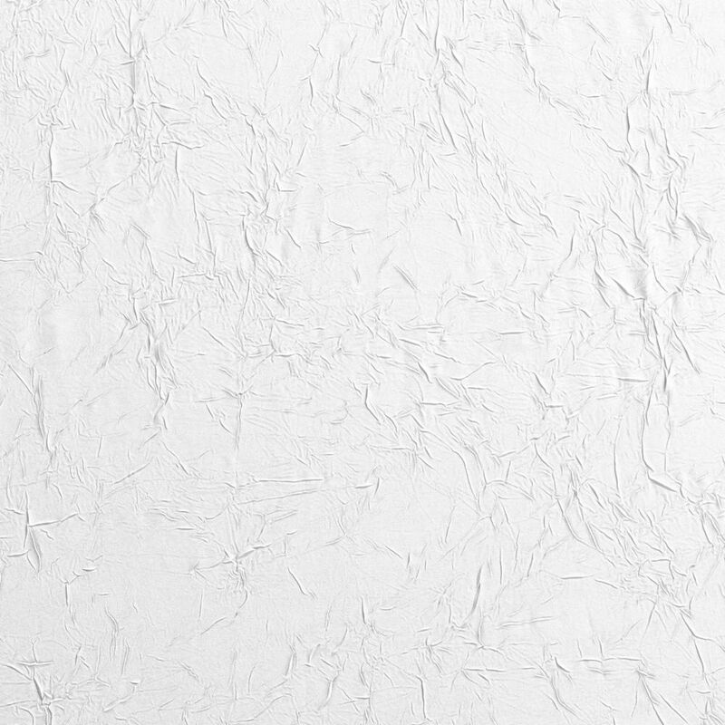 Ellis Curtain Portland Crushed Taffeta Rod Pocket Valance - 48x15", White