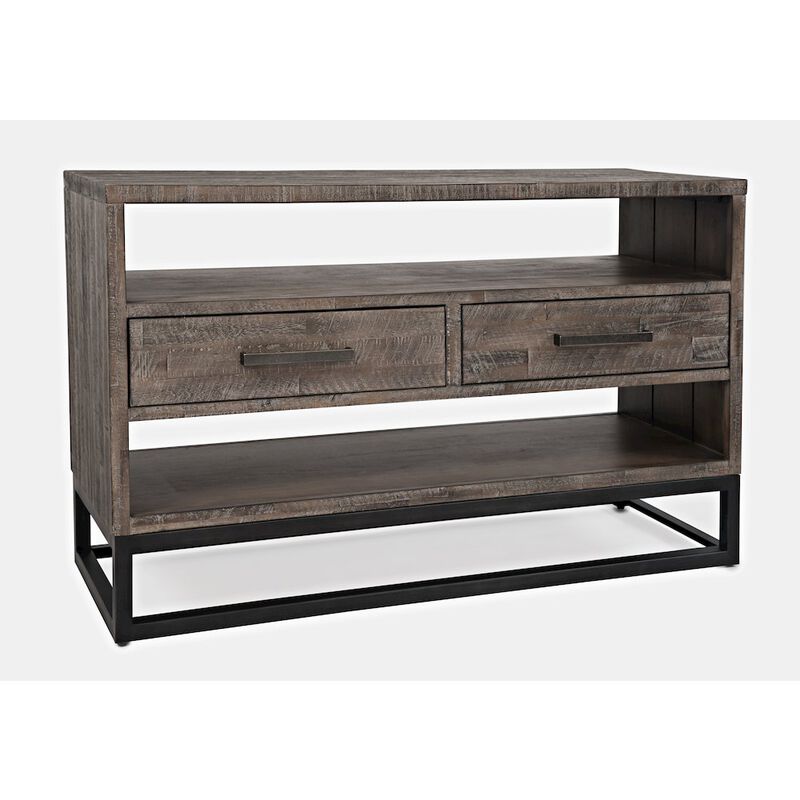 Jofran East Hampton Distressed Solid Wood Sofa Table