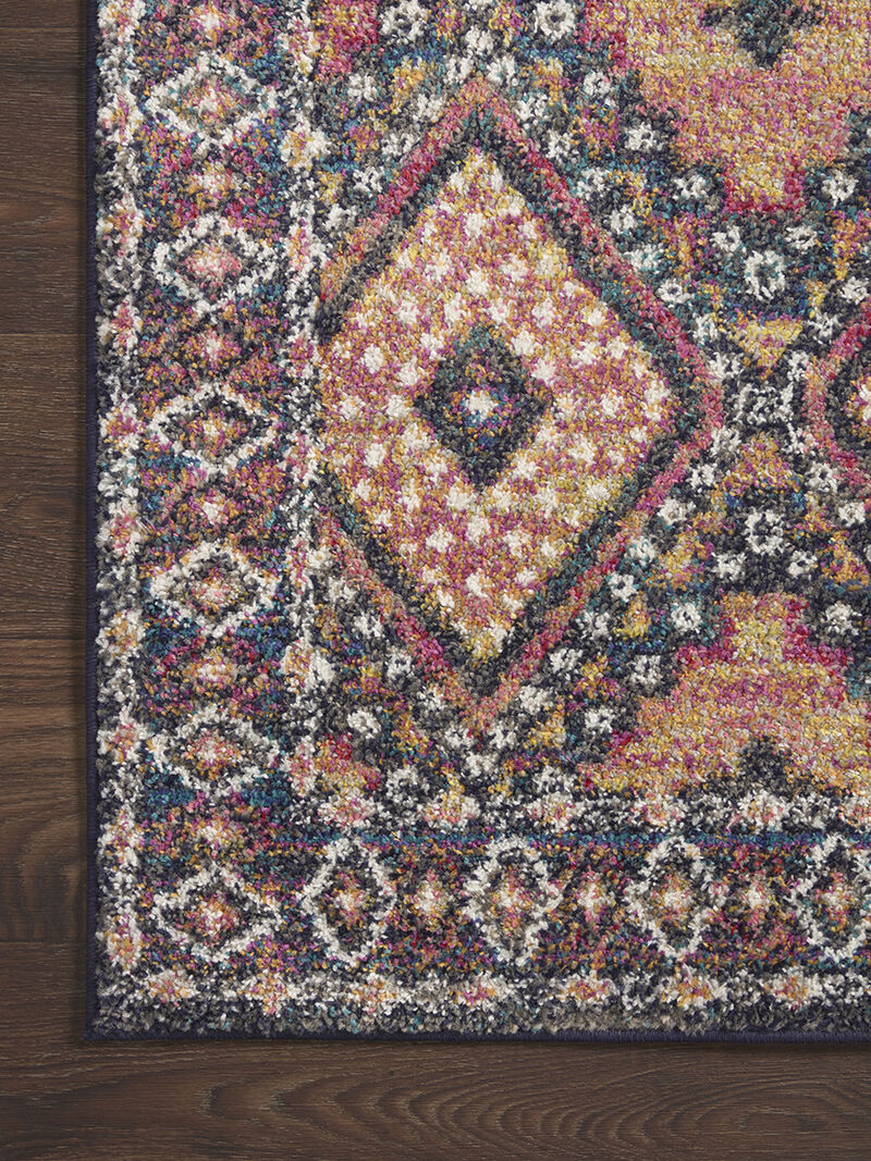 Eila EIL02 Sunset/Multi 18" x 18" Sample Rug