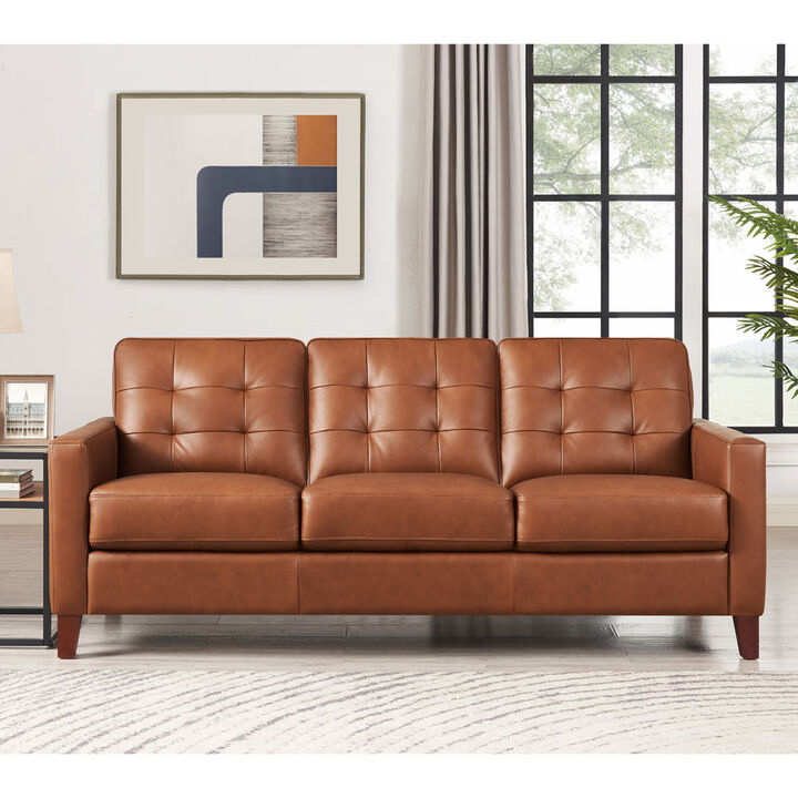 Aiden Top Grain Leather Sofa