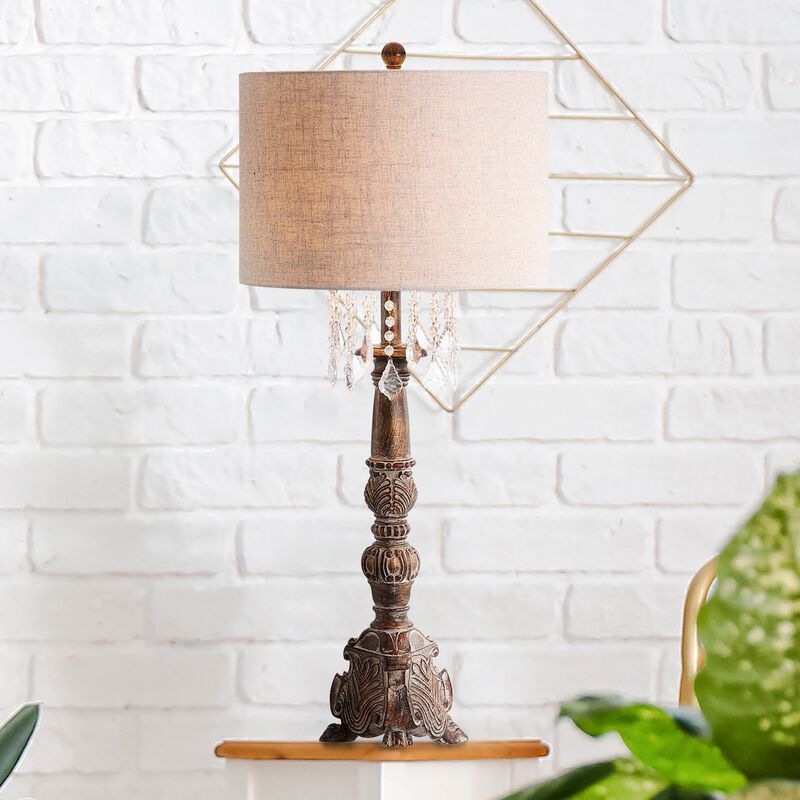 Carlisle Resin/Acrylic LED Table Lamp