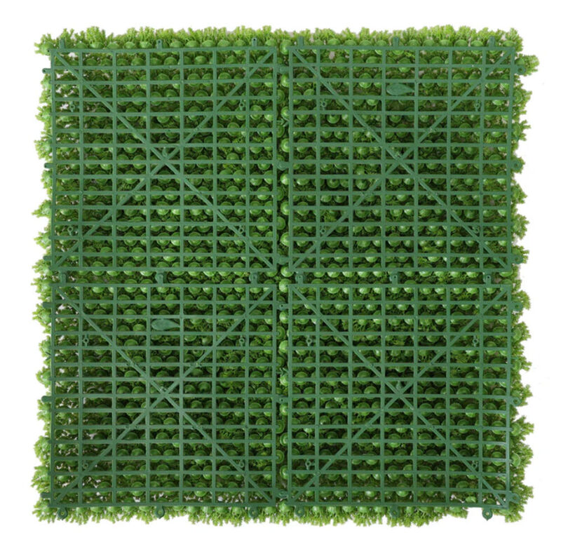 Faux Evergreen Moss Mat 40" x 20" 5.5 SQFT UV Resistant Commercial Grade UV Resistant