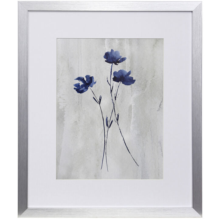 Indigo Botanical III Framed Print