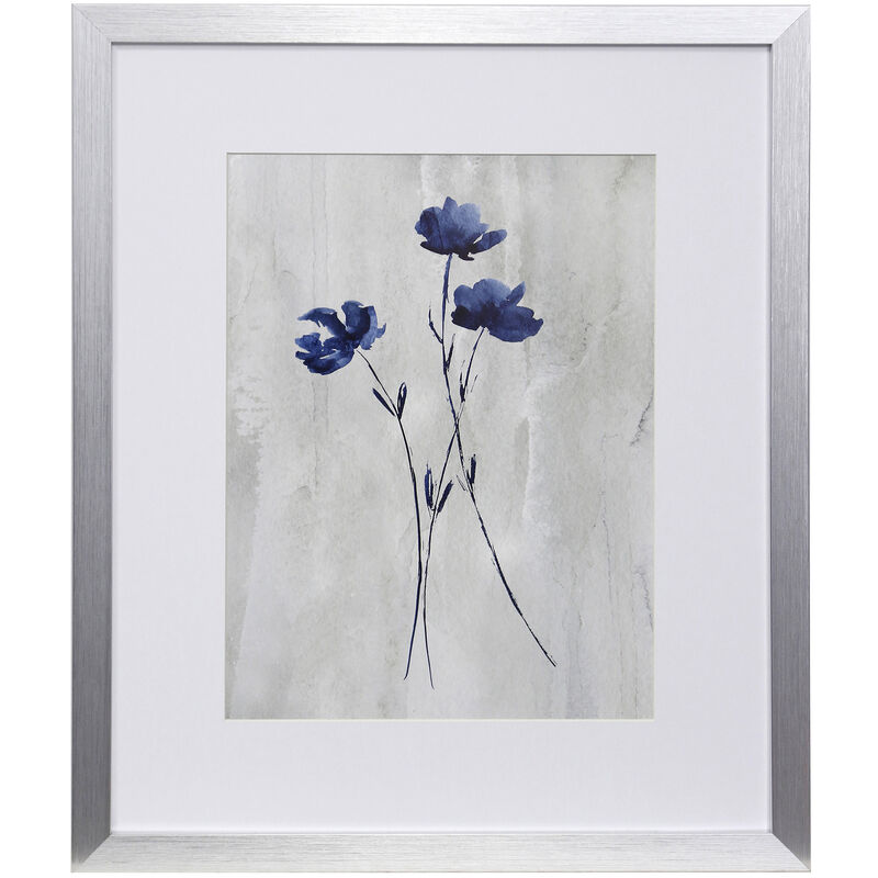 Indigo Botanical III Framed Print