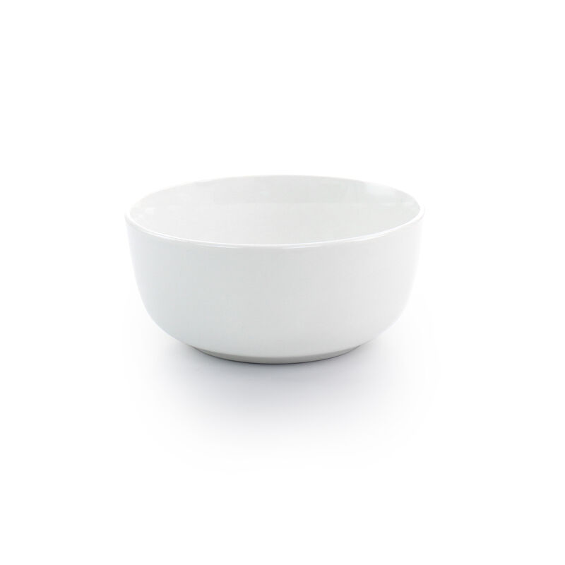 Gibson Home White Deco 16 Piece Fine Ceramic Dinnerware Set in White