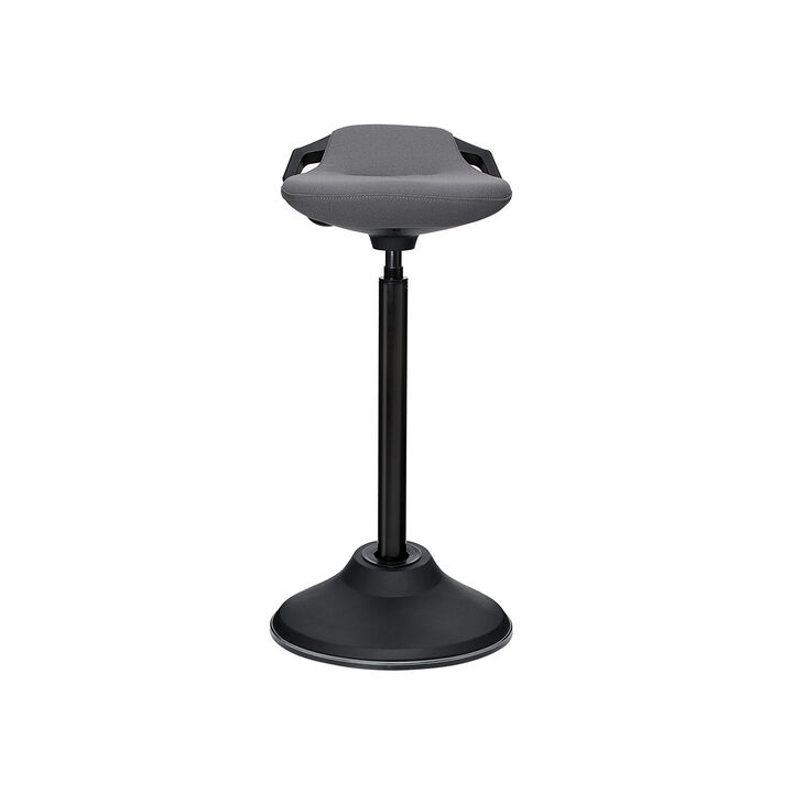 Ergonomic Standing Stool with Adjustable Height (24.8"-34.6") - Swivel Chair with Anti-Slip Pad
