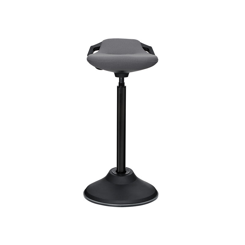 Ergonomic Standing Stool with Adjustable Height (24.8"-34.6") - Swivel Chair with Anti-Slip Pad
