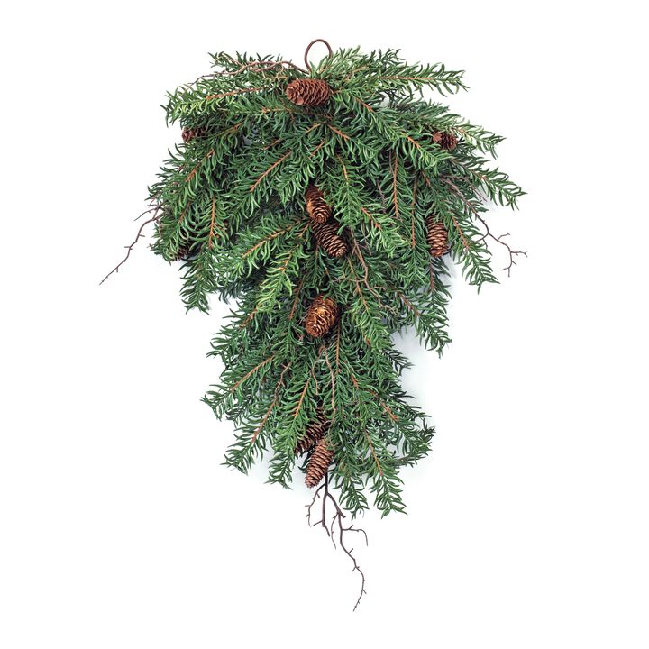 Pine Swag for Holiday Décor, Christmas Wreaths, and Seasonal Decorations