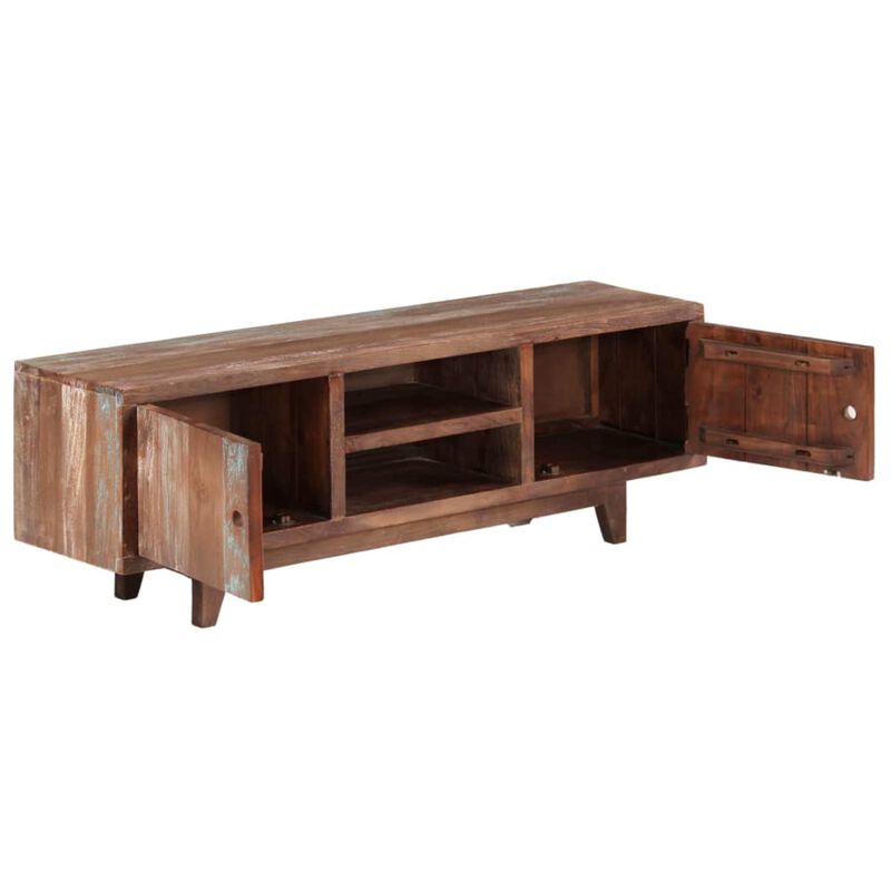 vidaXL TV Cabinet Solid Acacia Wood Vintage 46.5"x11.8"x15.7"