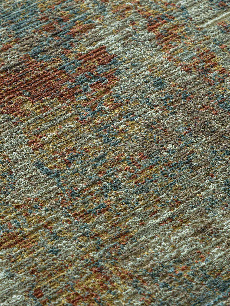 Lomita LO4 Green 5'1" x 7'8" Rug