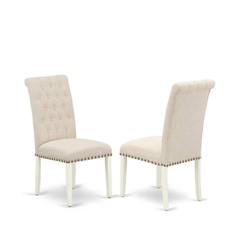 Dining Room Set Linen White