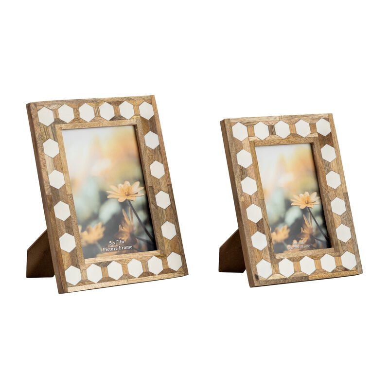 4"x6" Hexagon Photo Frame
