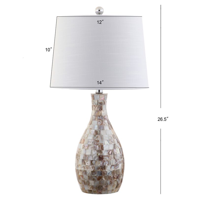 Verna Seashell LED Table Lamp