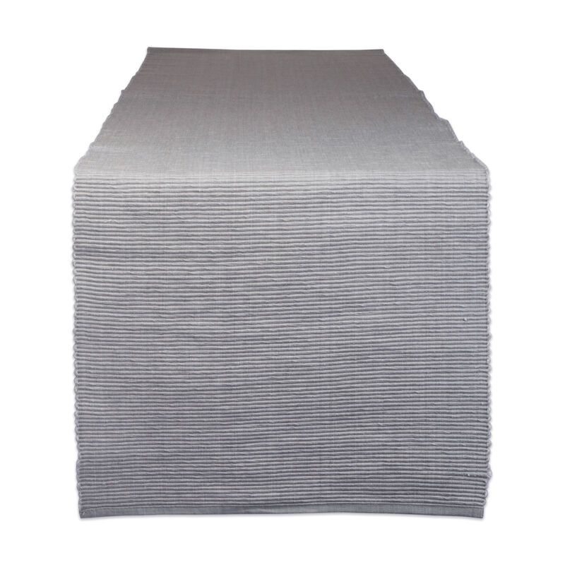 13" x 72" Dove Gray Rectangular Table Runner
