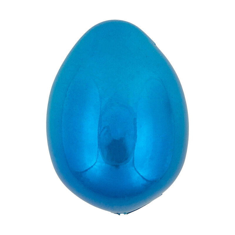 6ct Multicolor Metallic Easter Egg Decorations 3.5"
