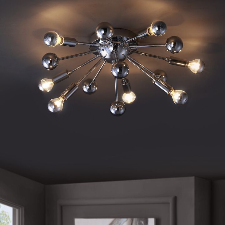 Copernicus 7-Light Metal LED Flush Mount