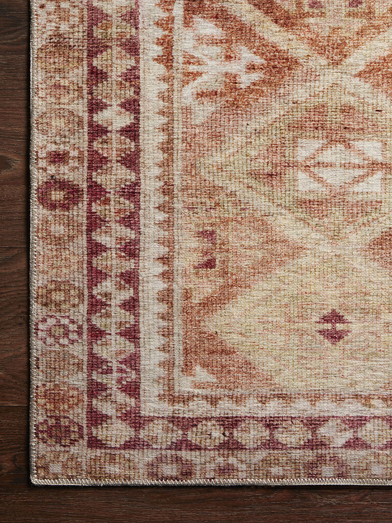 Layla LAY16 Natural/Spice 3'6" x 5'6" Rug by Loloi II