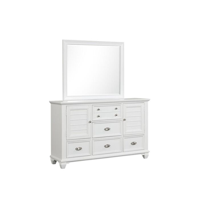 New Classic Furniture Jamestown Dresser- White