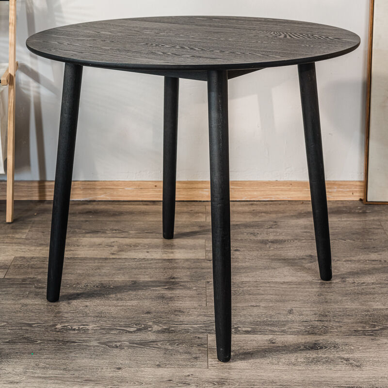 Dining Table for 4 People Round Wood