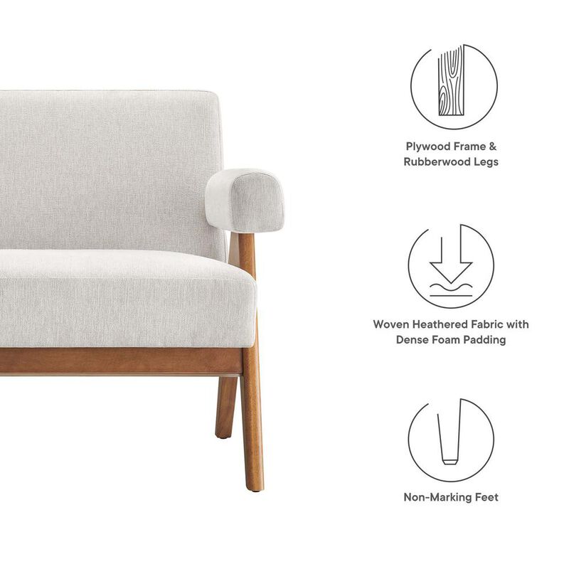 Modway Lyra Fabric Loveseat