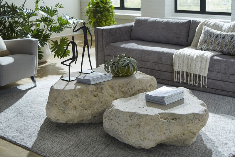 Cast Boulder Small Coffee Table