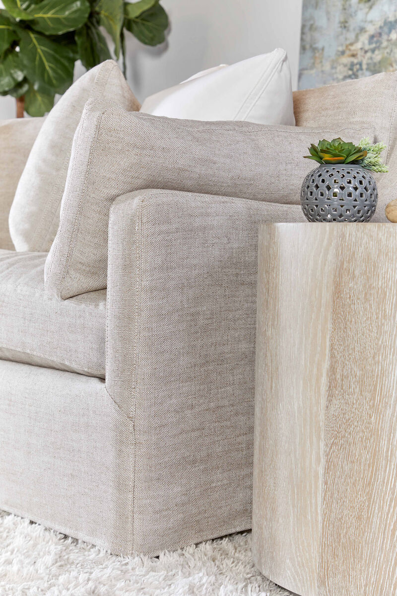 95" Slope Arm Slipcover Sofa