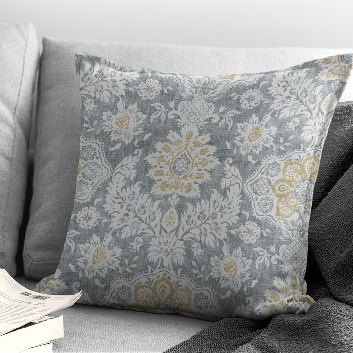 6ix Tailors Fine Linens Osha Barley/Gray Decorative Throw Pillows