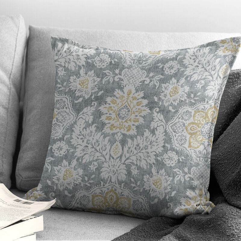 6ix Tailors Fine Linens Osha Barley/Gray Decorative Throw Pillows