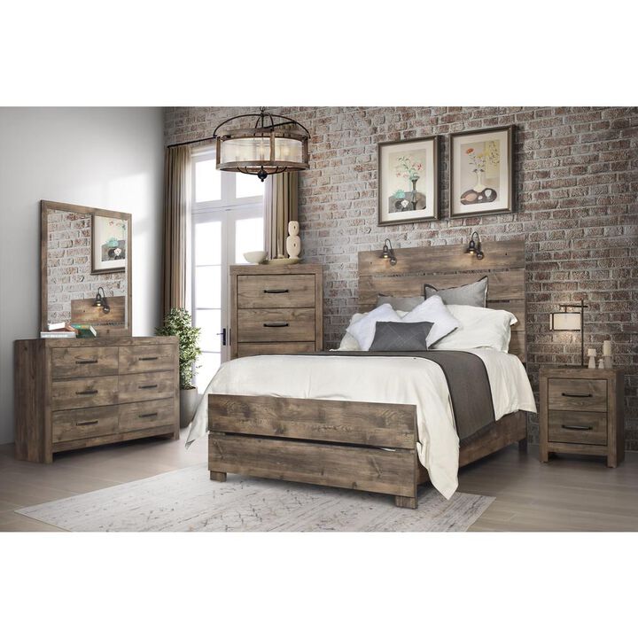 New Classic Furniture Misty Lodge Chest- Greige