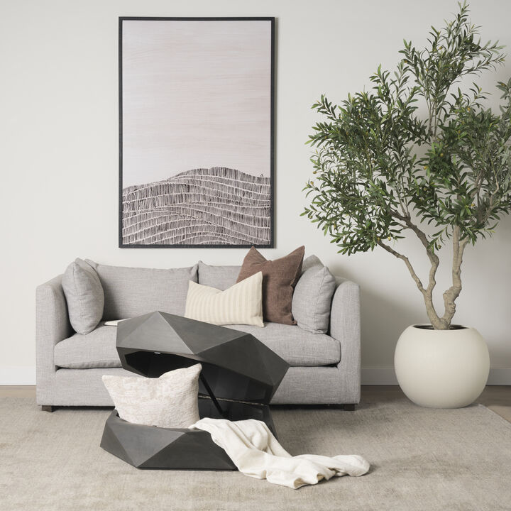 Arreto 36" Black Coffee Table