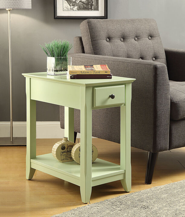 ACME Bertie Accent Table, Light Green