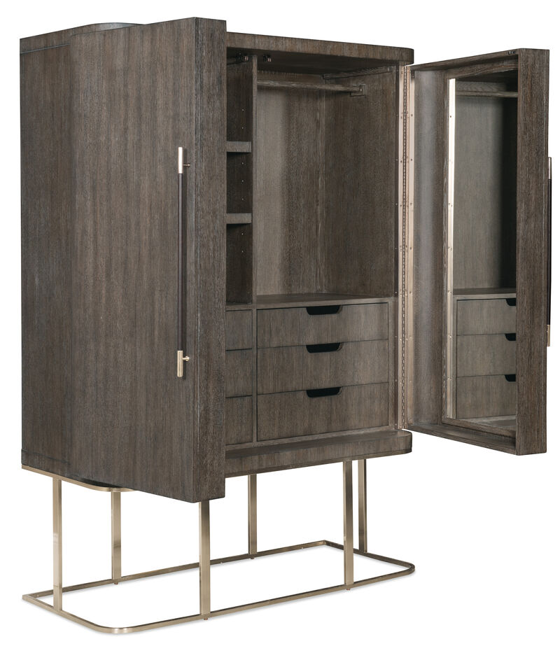 Modern Mood Wardrobe in Brown