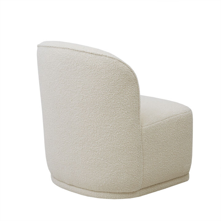 Gracie Mills Jolie 360° Swivel Bliss Armless Accent Chair